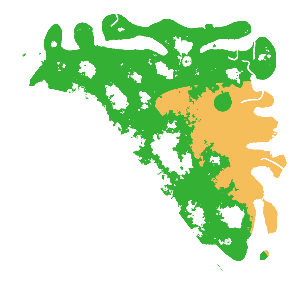 Biome Rust Map: Procedural Map, Size: 4500, Seed: 430720746