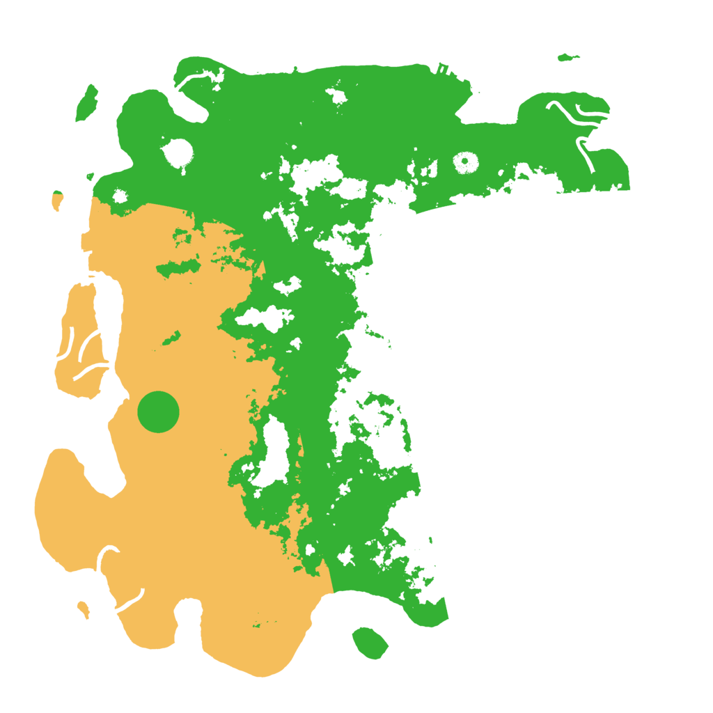 Biome Rust Map: Procedural Map, Size: 4500, Seed: 370442474