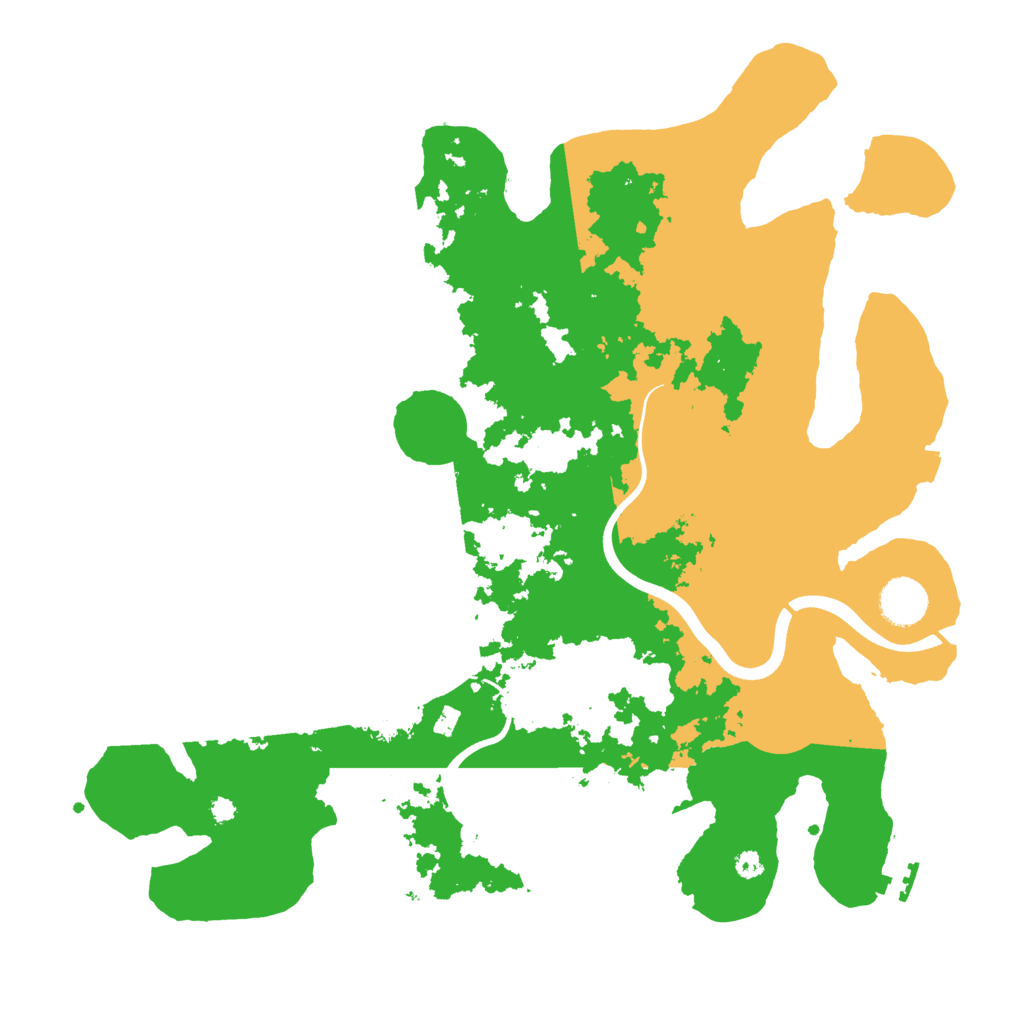 Biome Rust Map: Procedural Map, Size: 3750, Seed: 65740188