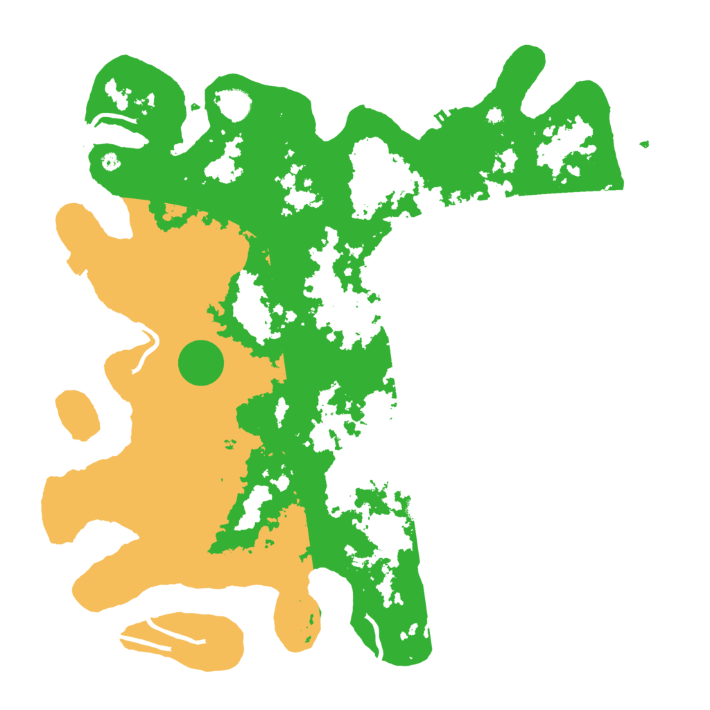 Biome Rust Map: Procedural Map, Size: 4100, Seed: 1265596