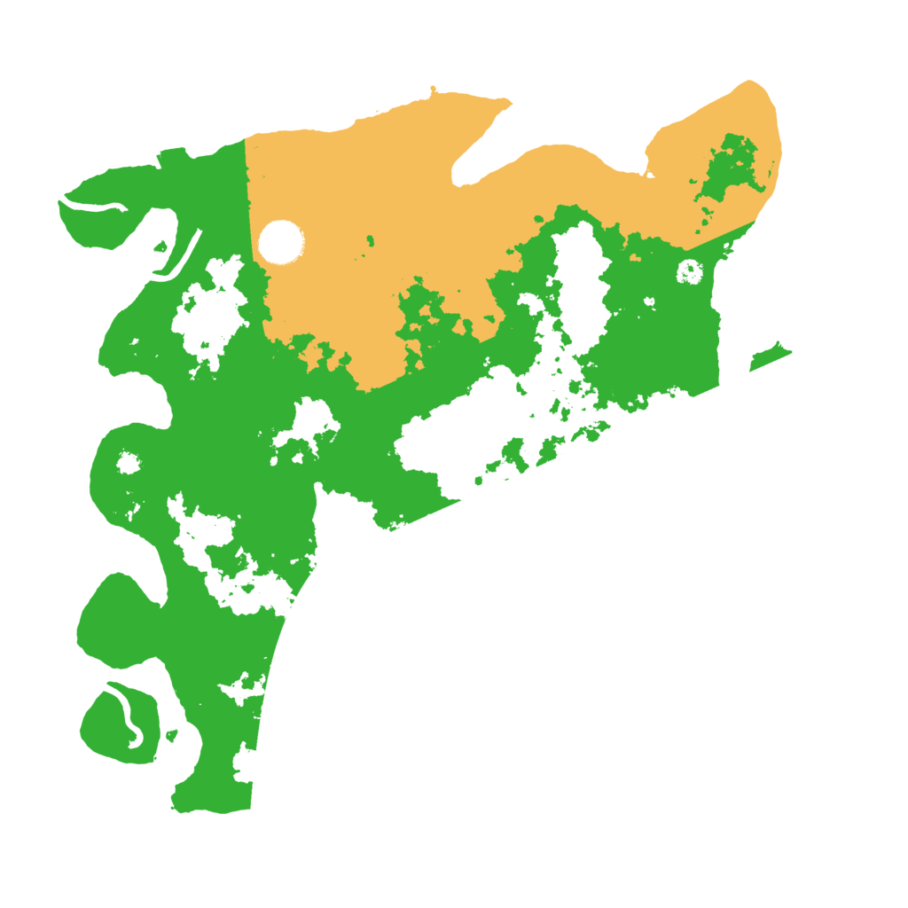 Biome Rust Map: Procedural Map, Size: 3600, Seed: 410962395