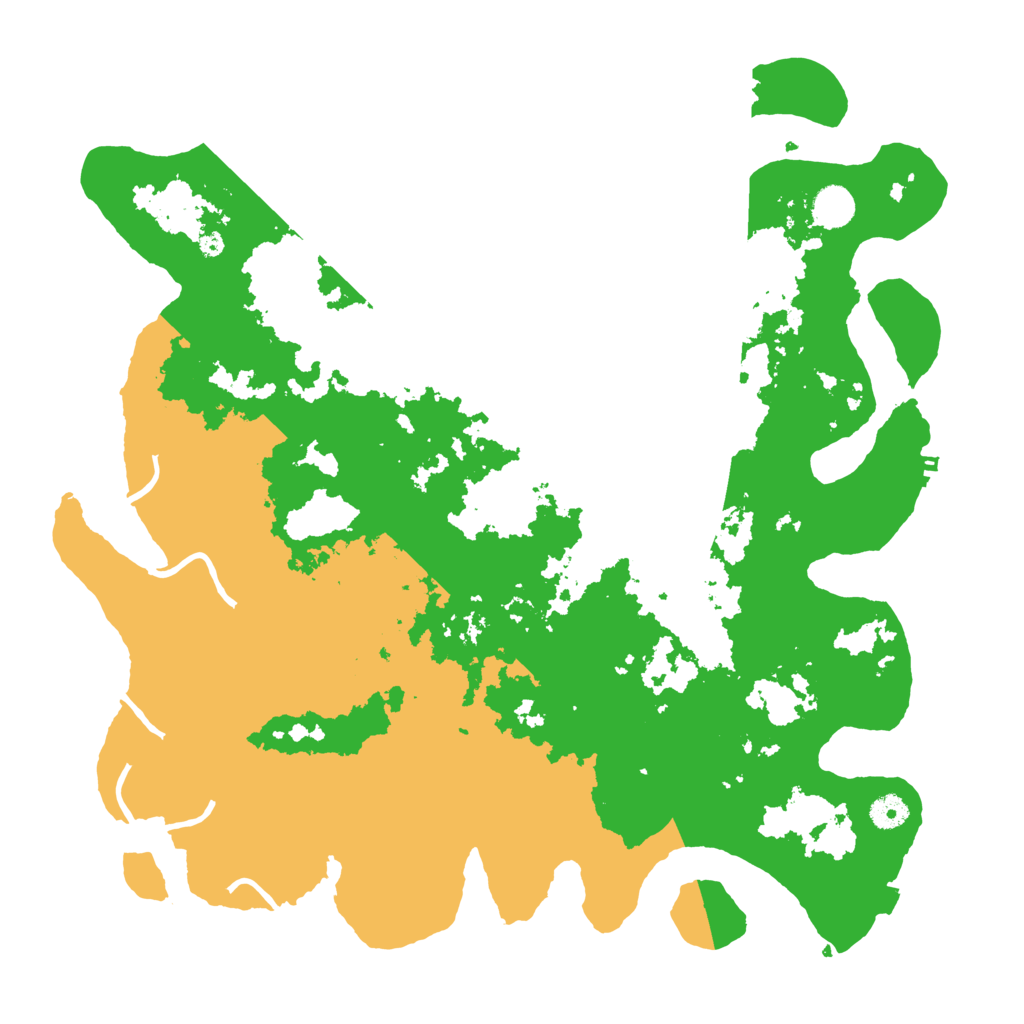 Biome Rust Map: Procedural Map, Size: 4300, Seed: 88056703
