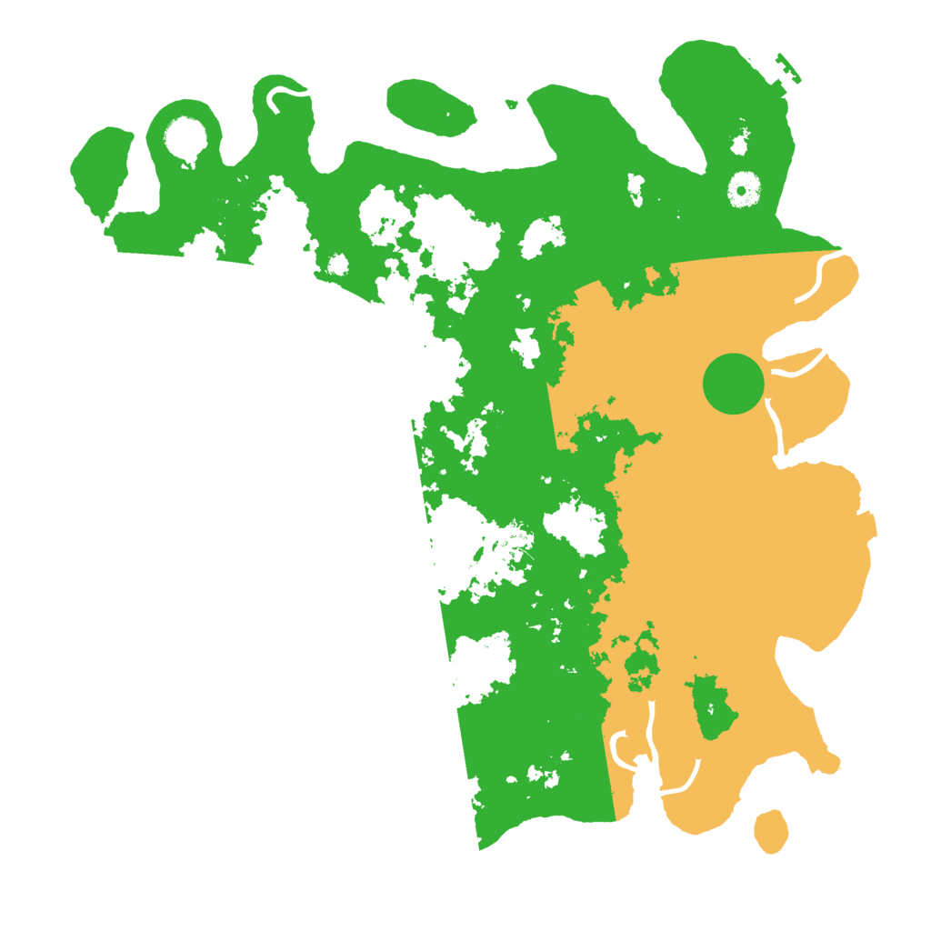 Biome Rust Map: Procedural Map, Size: 4000, Seed: 82480376