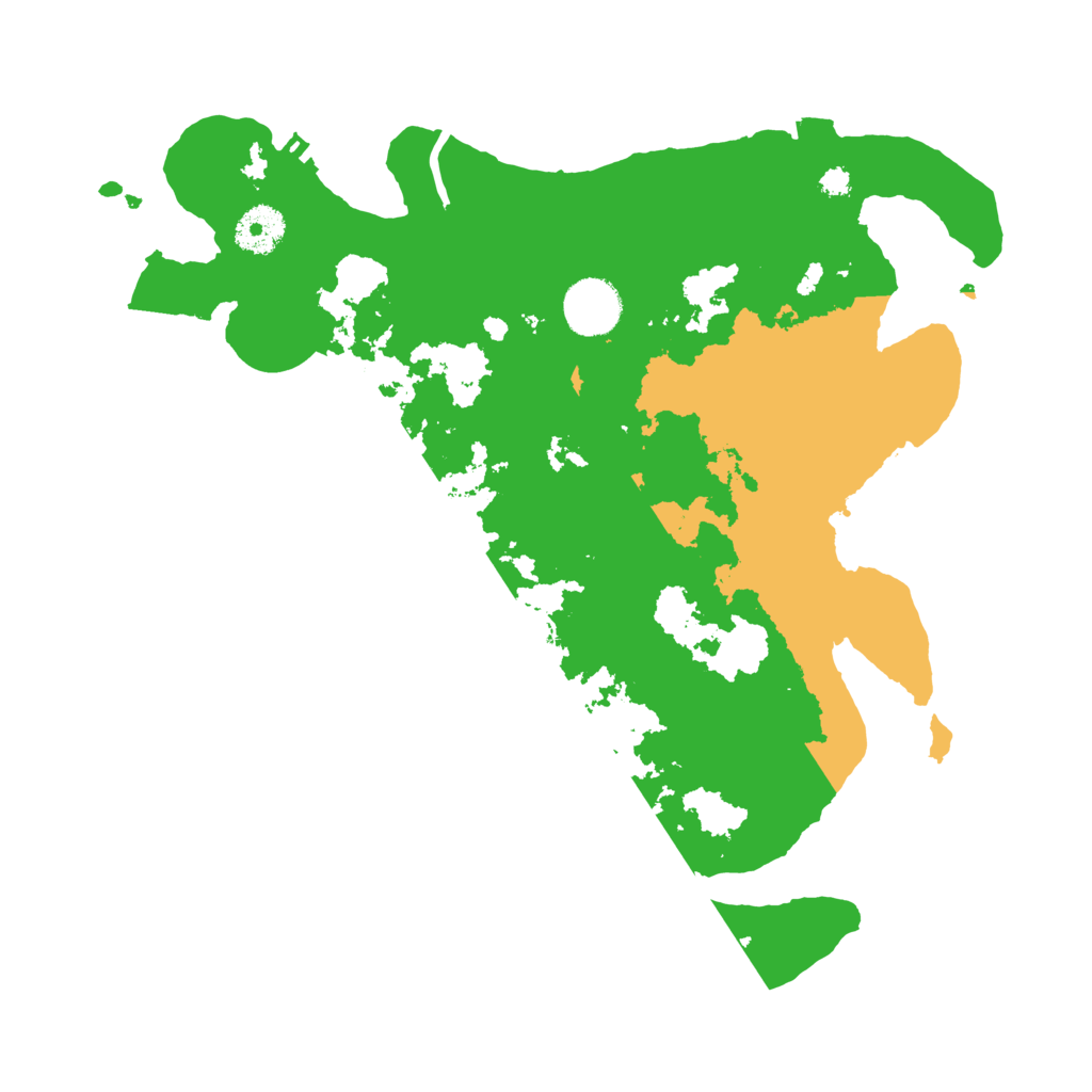 Biome Rust Map: Procedural Map, Size: 3400, Seed: 50227646
