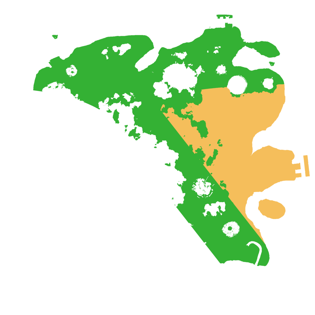 Biome Rust Map: Procedural Map, Size: 3000, Seed: 1844910104