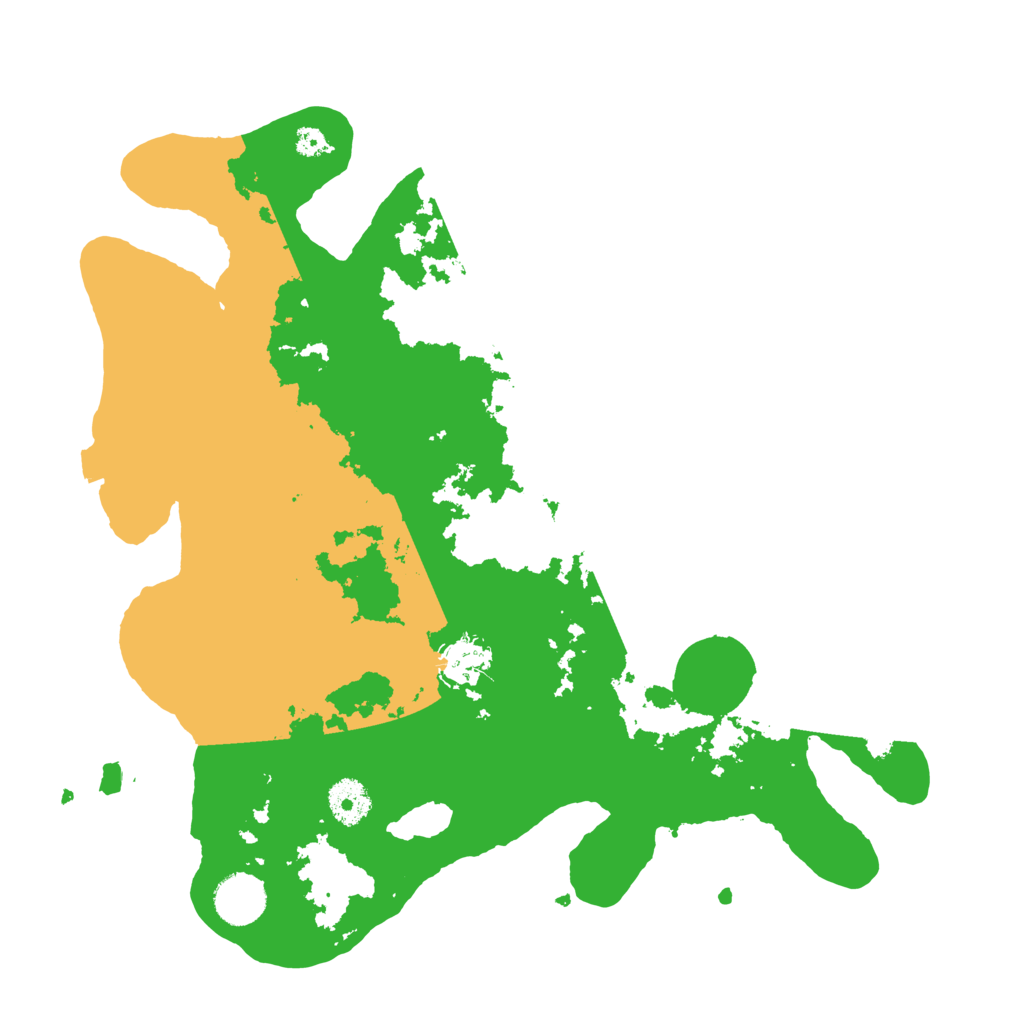Biome Rust Map: Procedural Map, Size: 3550, Seed: 74436498