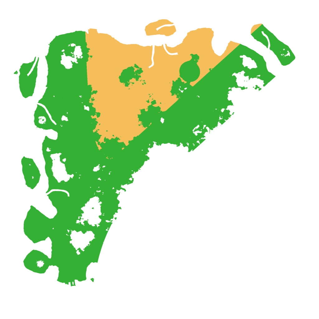Biome Rust Map: Procedural Map, Size: 4200, Seed: 1872760709