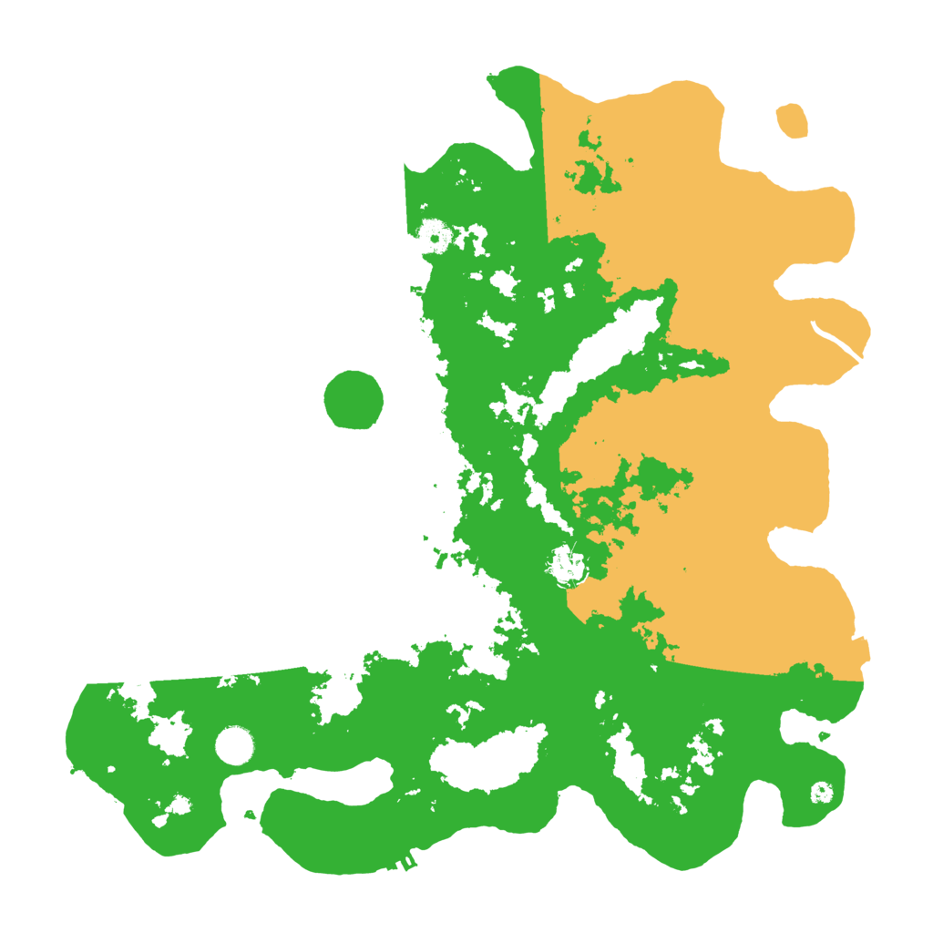 Biome Rust Map: Procedural Map, Size: 4250, Seed: 65543722