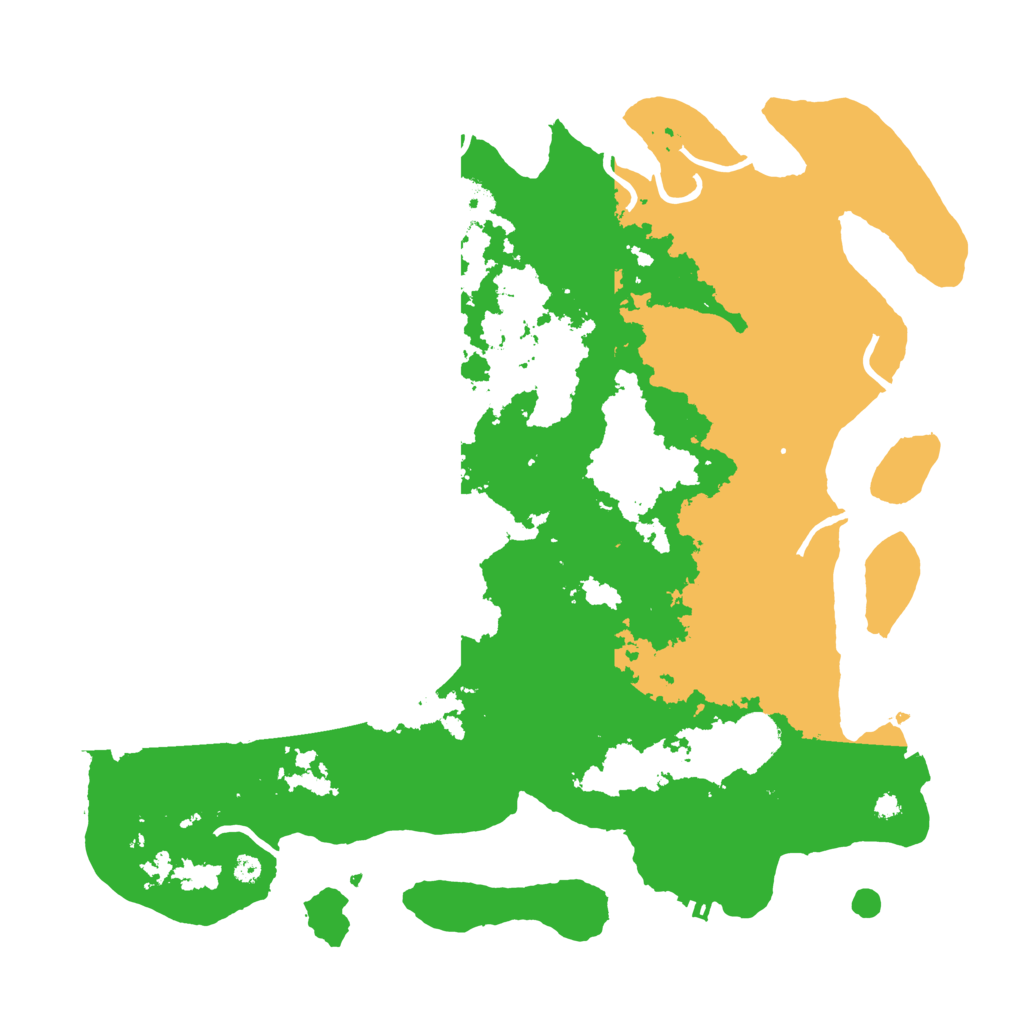 Biome Rust Map: Procedural Map, Size: 3850, Seed: 32674275