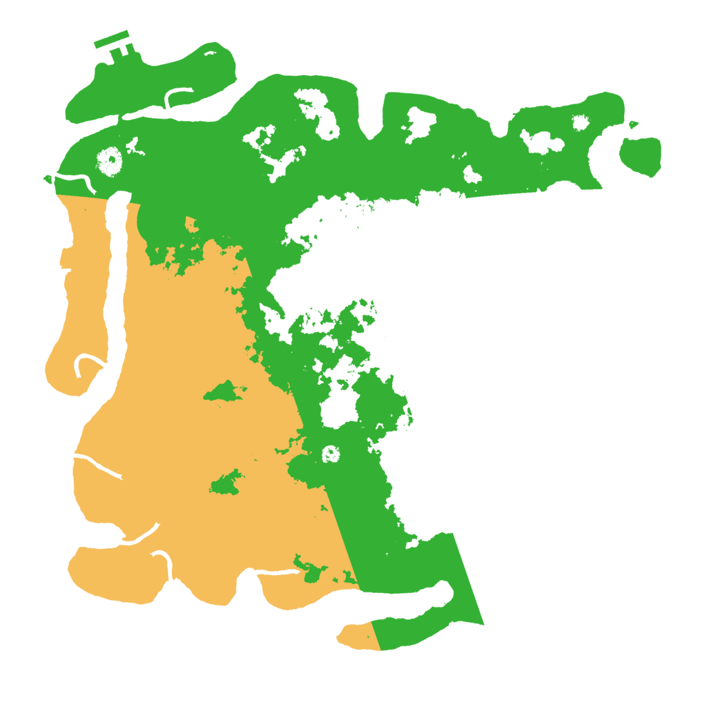 Biome Rust Map: Procedural Map, Size: 4000, Seed: 20371