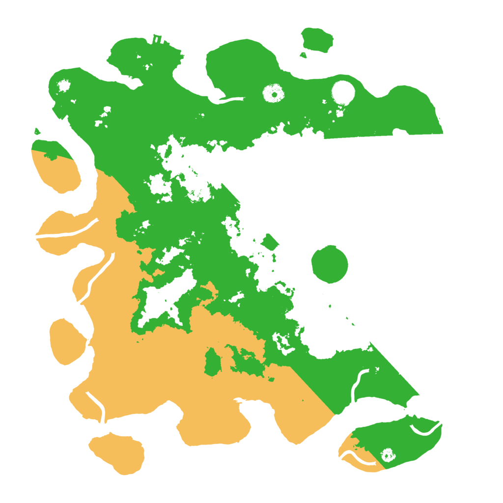 Biome Rust Map: Procedural Map, Size: 3800, Seed: 80680291