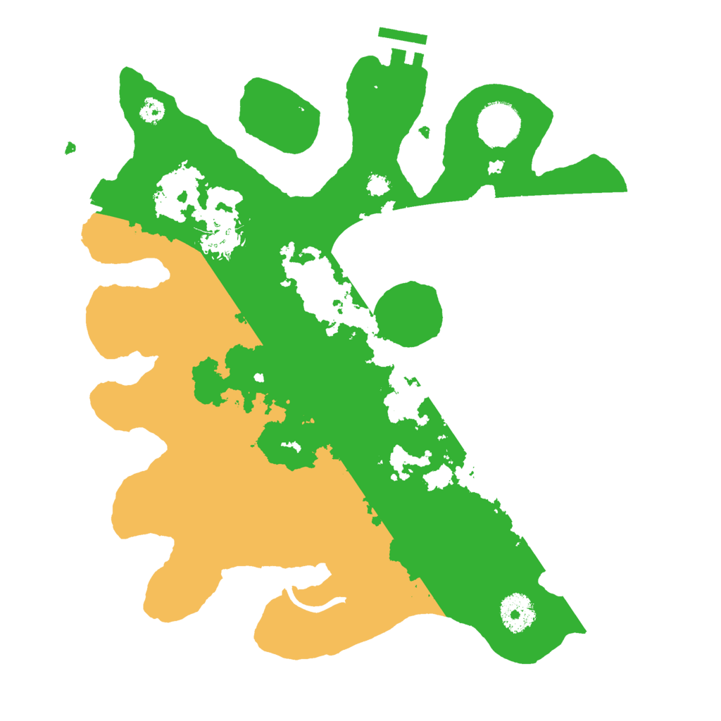 Biome Rust Map: Procedural Map, Size: 3000, Seed: 784143543