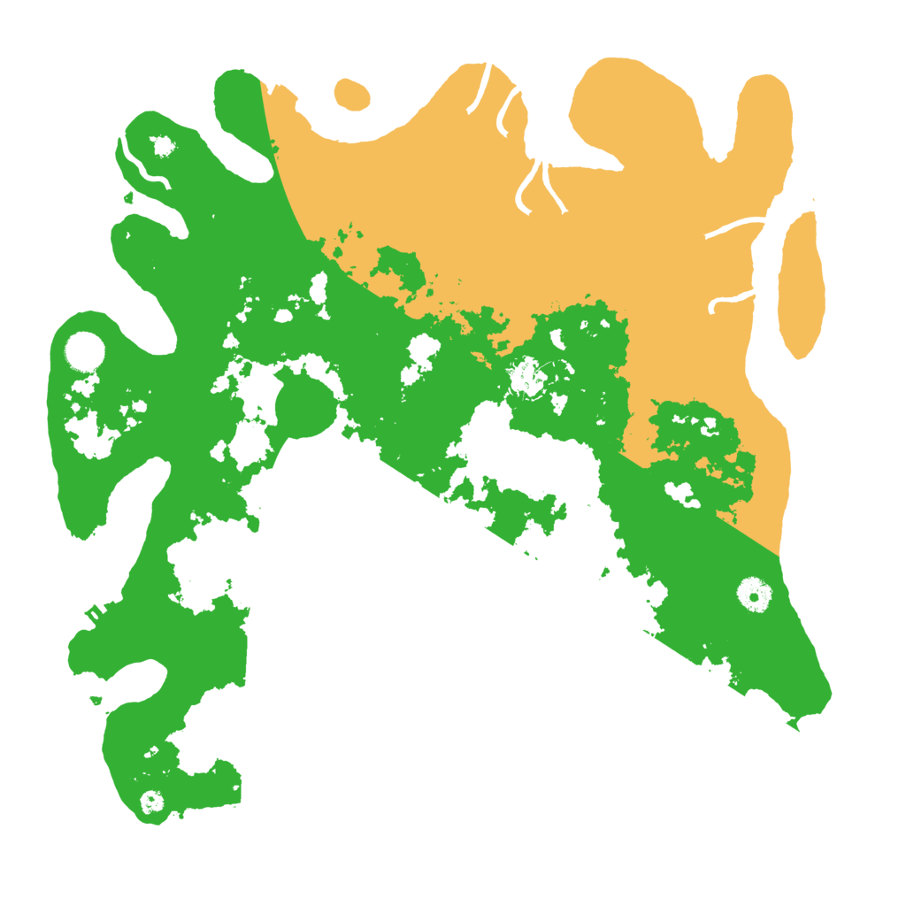 Biome Rust Map: Procedural Map, Size: 4000, Seed: 2049