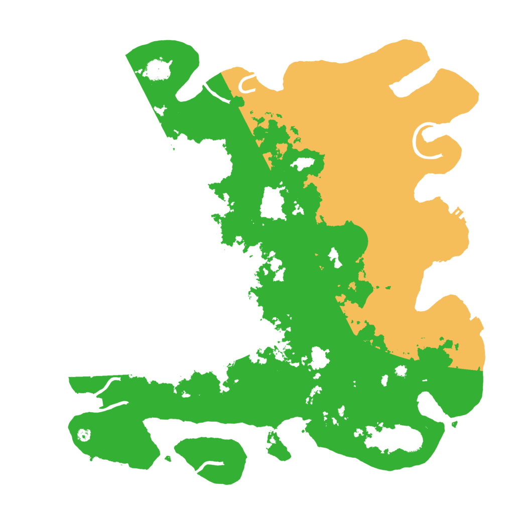 Biome Rust Map: Procedural Map, Size: 4000, Seed: 1264172202