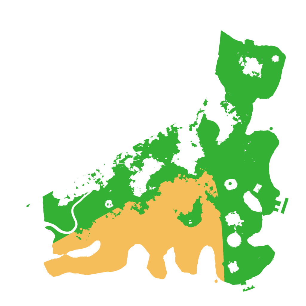 Biome Rust Map: Procedural Map, Size: 3850, Seed: 27448957