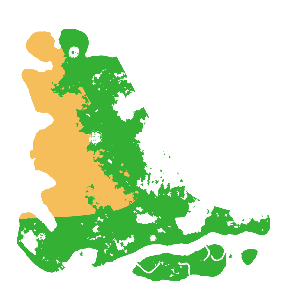 Biome Rust Map: Procedural Map, Size: 4100, Seed: 19702717