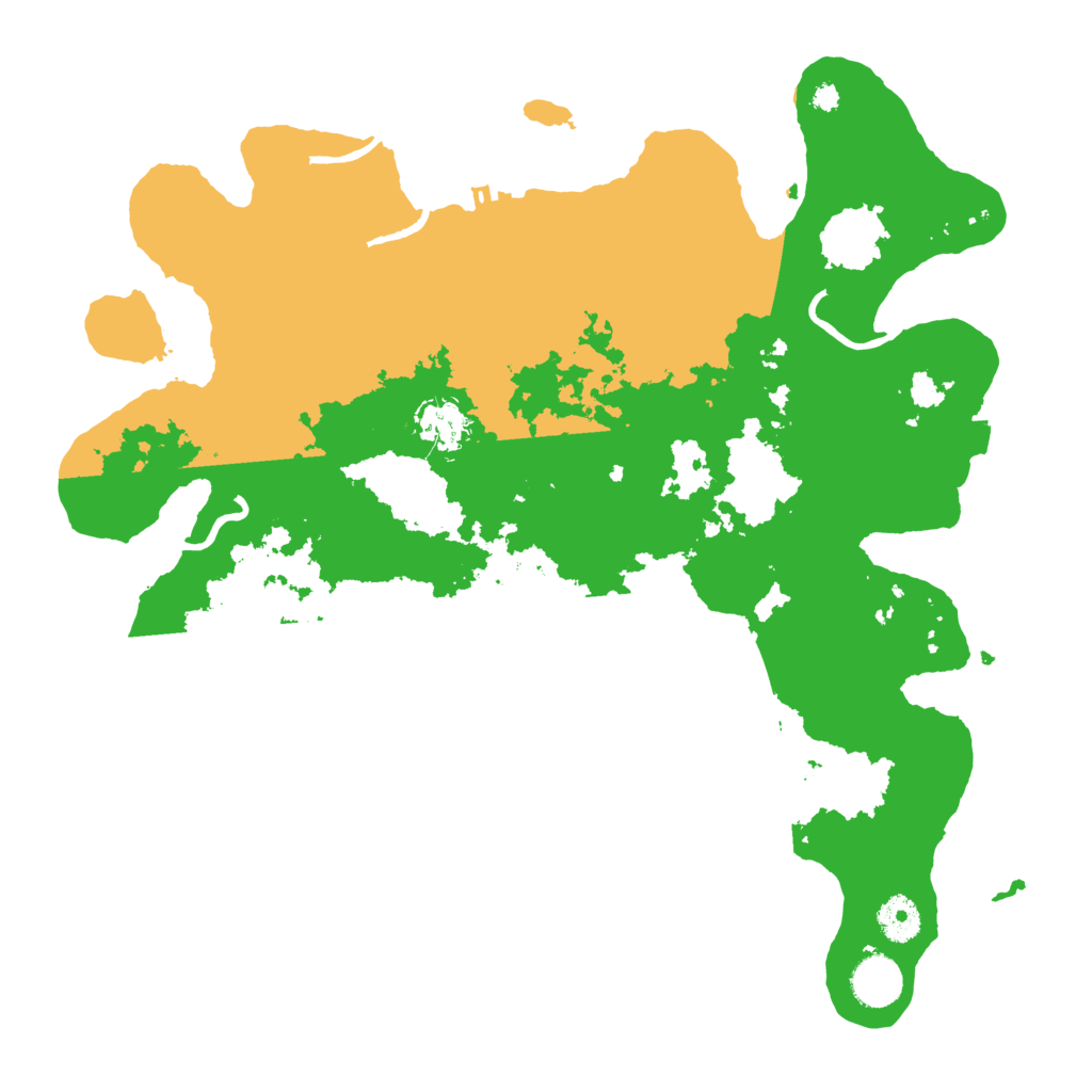 Biome Rust Map: Procedural Map, Size: 3750, Seed: 61940118
