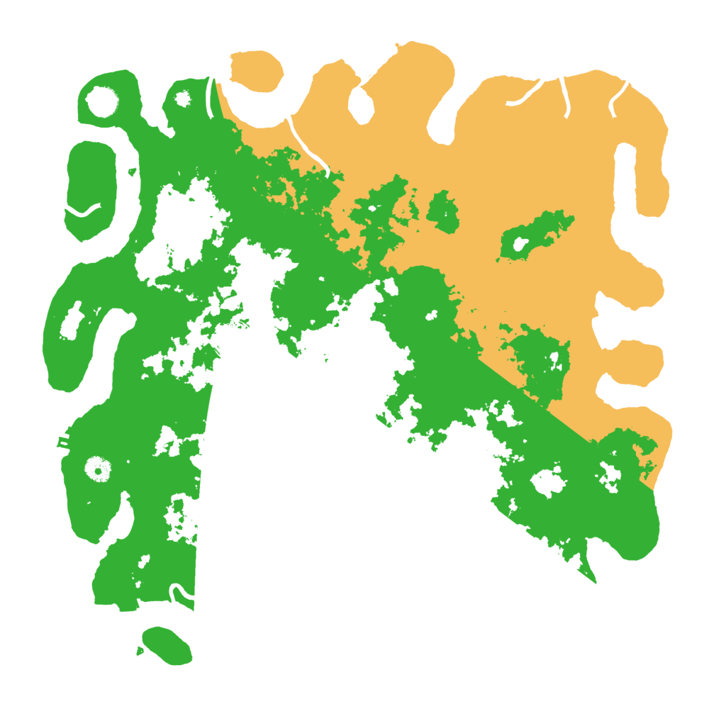 Biome Rust Map: Procedural Map, Size: 4250, Seed: 18887614