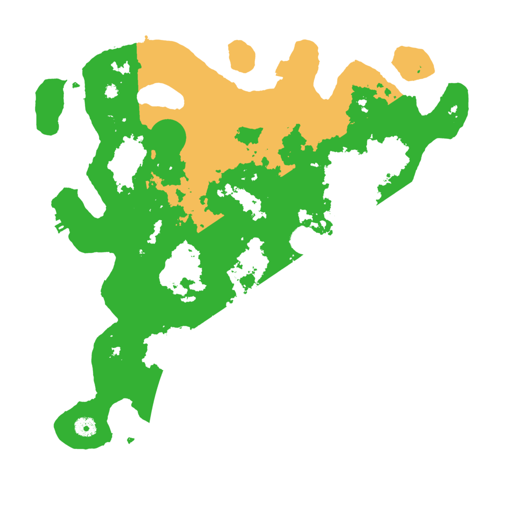 Biome Rust Map: Procedural Map, Size: 3700, Seed: 16