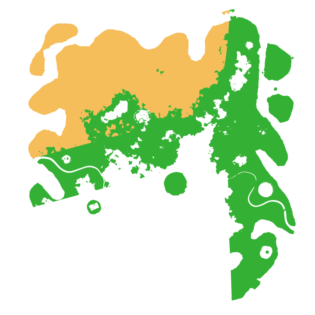 Biome Rust Map: Procedural Map, Size: 3750, Seed: 284578124