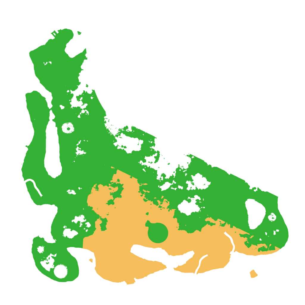 Biome Rust Map: Procedural Map, Size: 3950, Seed: 24811626