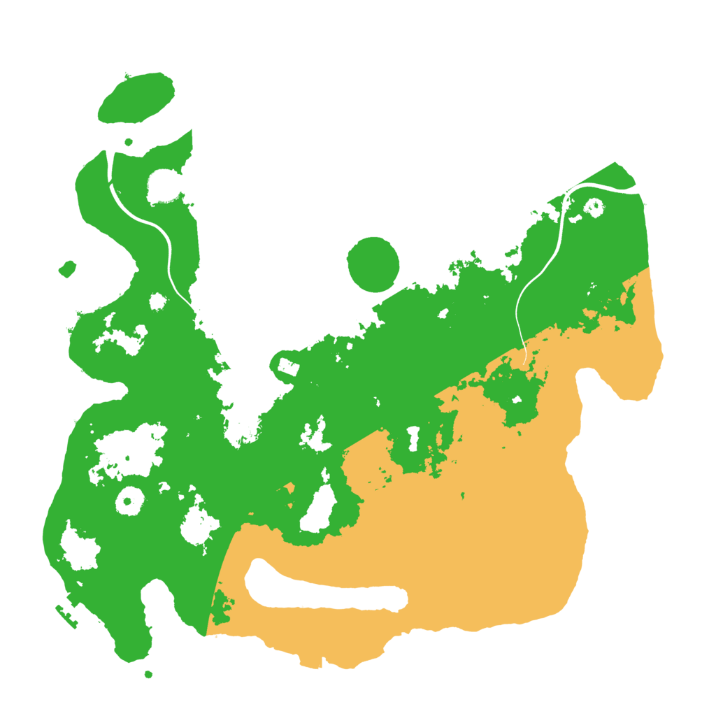 Biome Rust Map: Procedural Map, Size: 3750, Seed: 147214700