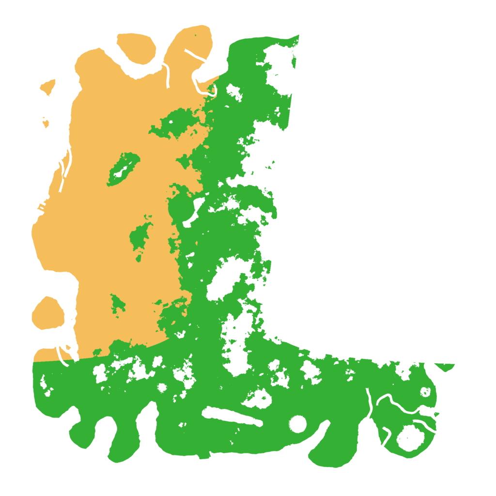 Biome Rust Map: Procedural Map, Size: 5000, Seed: 623616182