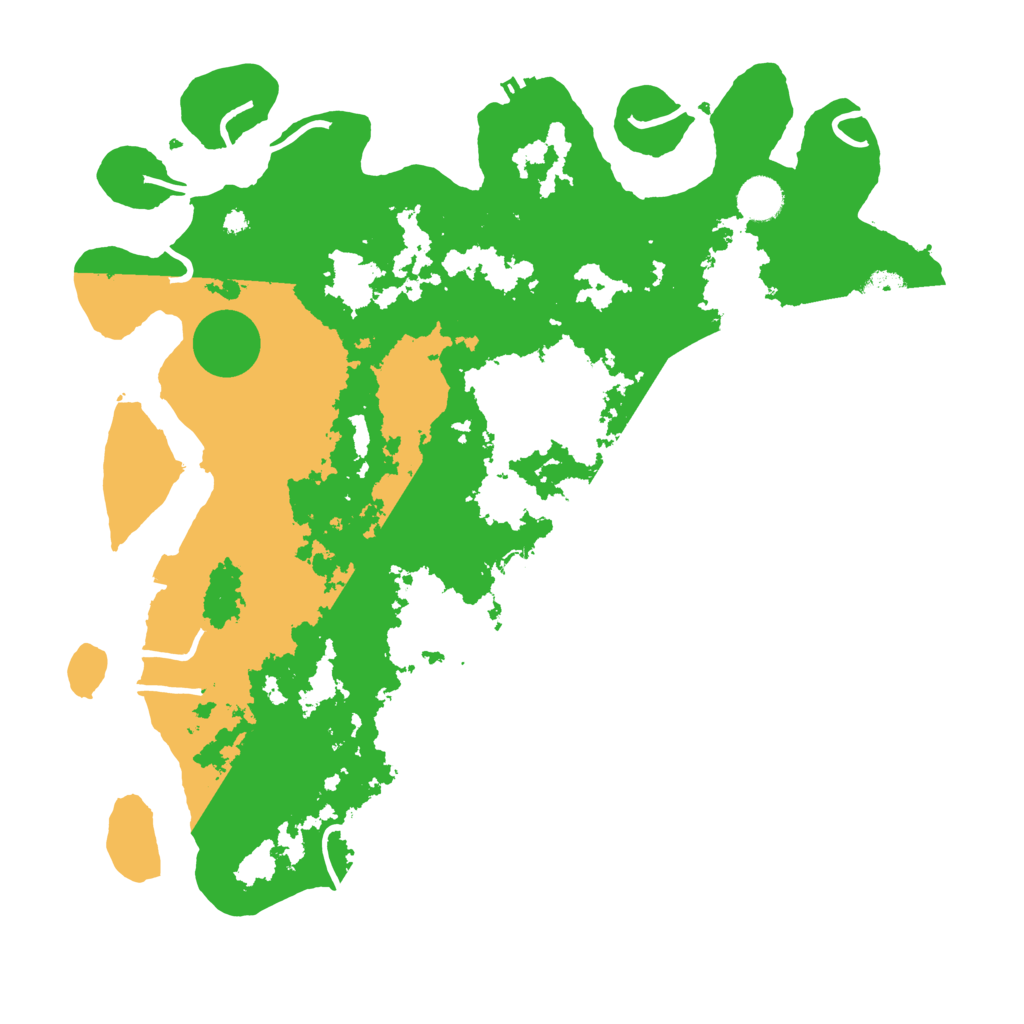 Biome Rust Map: Procedural Map, Size: 4000, Seed: 35822351