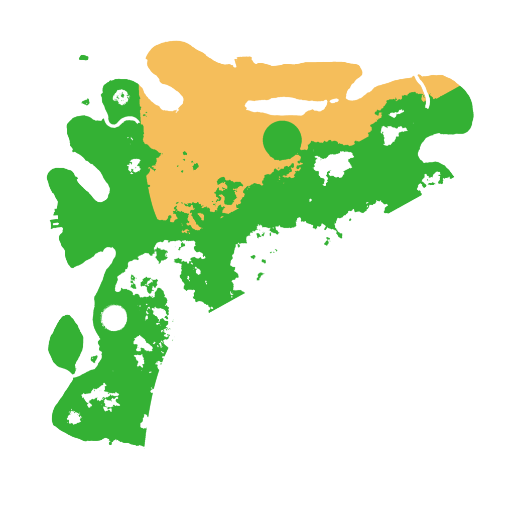 Biome Rust Map: Procedural Map, Size: 3500, Seed: 686778212