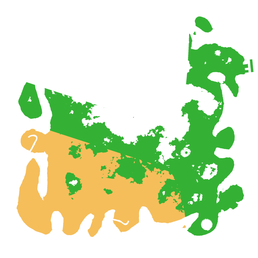Biome Rust Map: Procedural Map, Size: 4096, Seed: 925242999