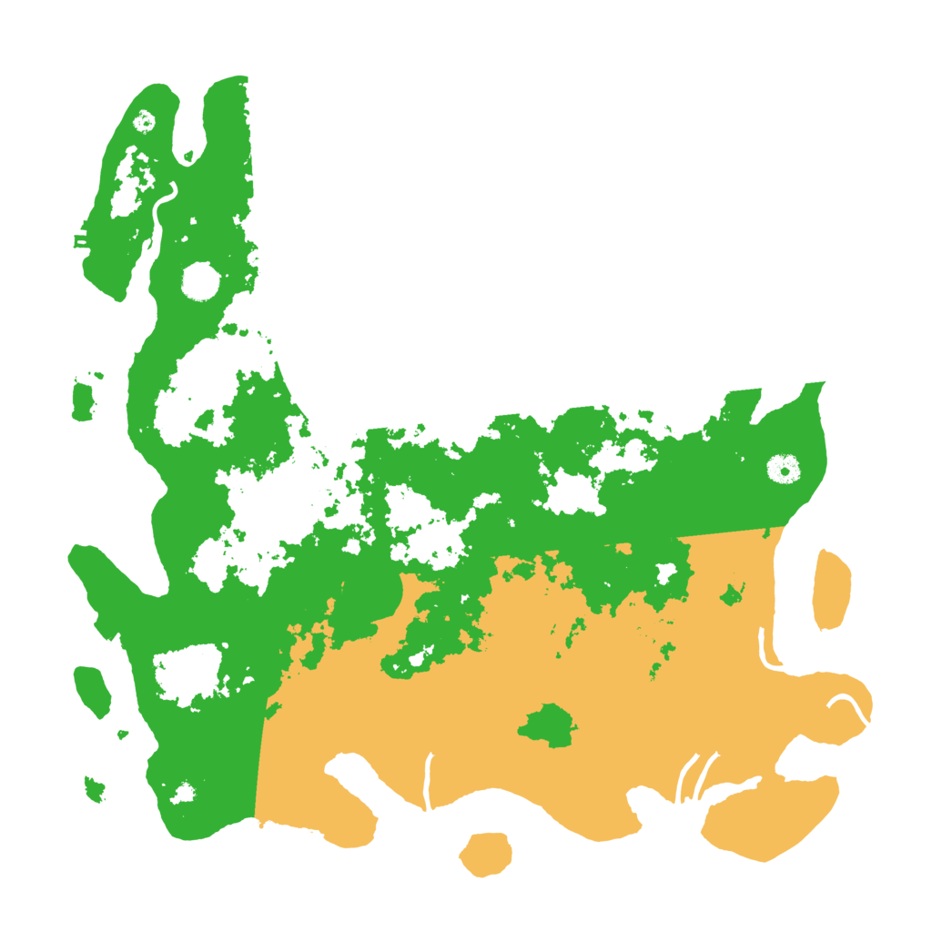 Biome Rust Map: Procedural Map, Size: 4400, Seed: 54360508