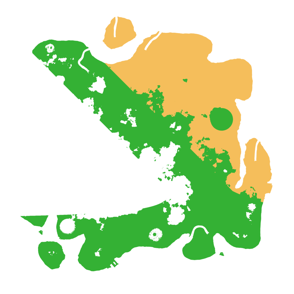 Biome Rust Map: Procedural Map, Size: 3450, Seed: 112435