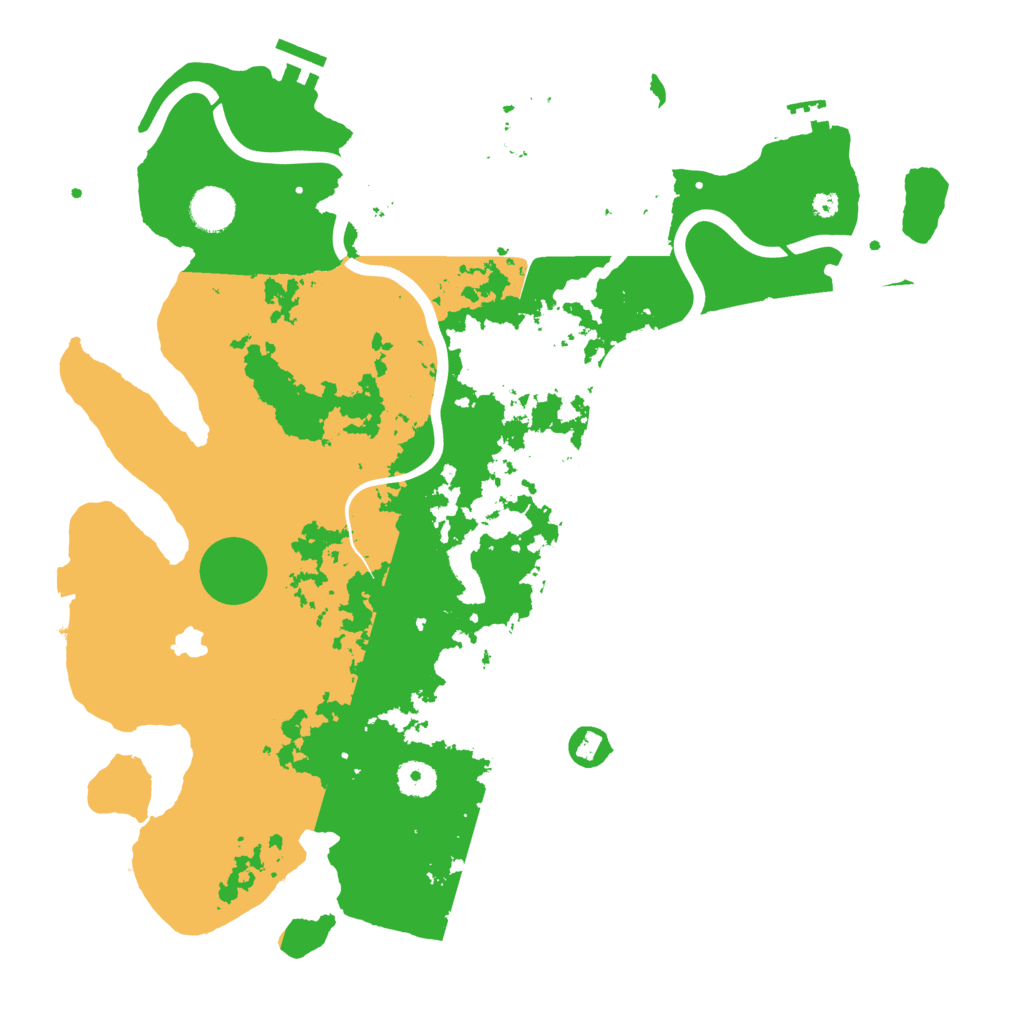 Biome Rust Map: Procedural Map, Size: 4000, Seed: 49808134