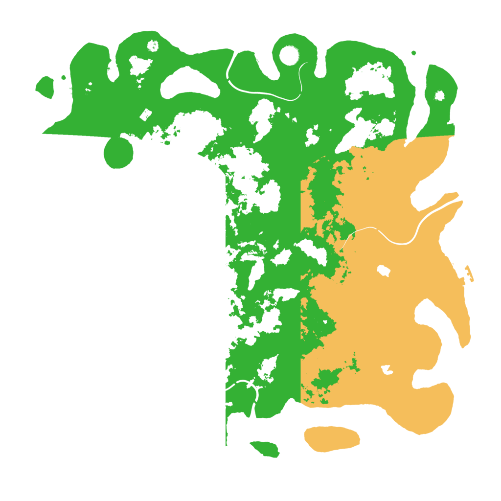 Biome Rust Map: Procedural Map, Size: 4500, Seed: 9487699