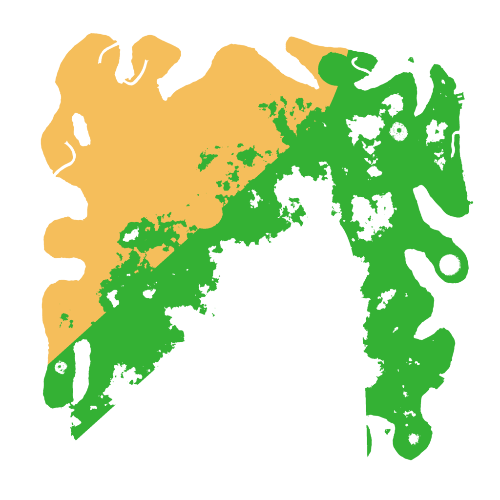 Biome Rust Map: Procedural Map, Size: 4250, Seed: 44678430