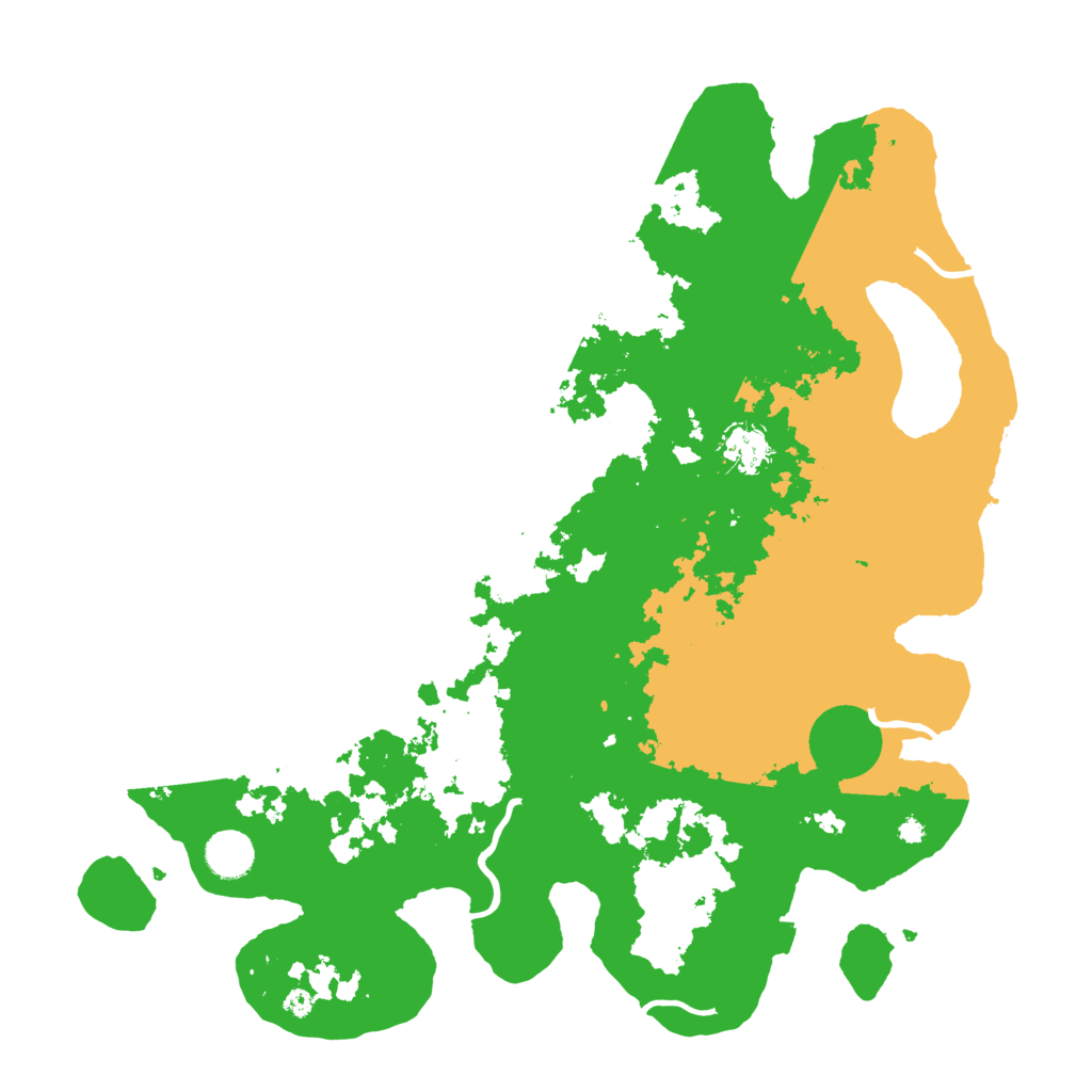Biome Rust Map: Procedural Map, Size: 3950, Seed: 40066761