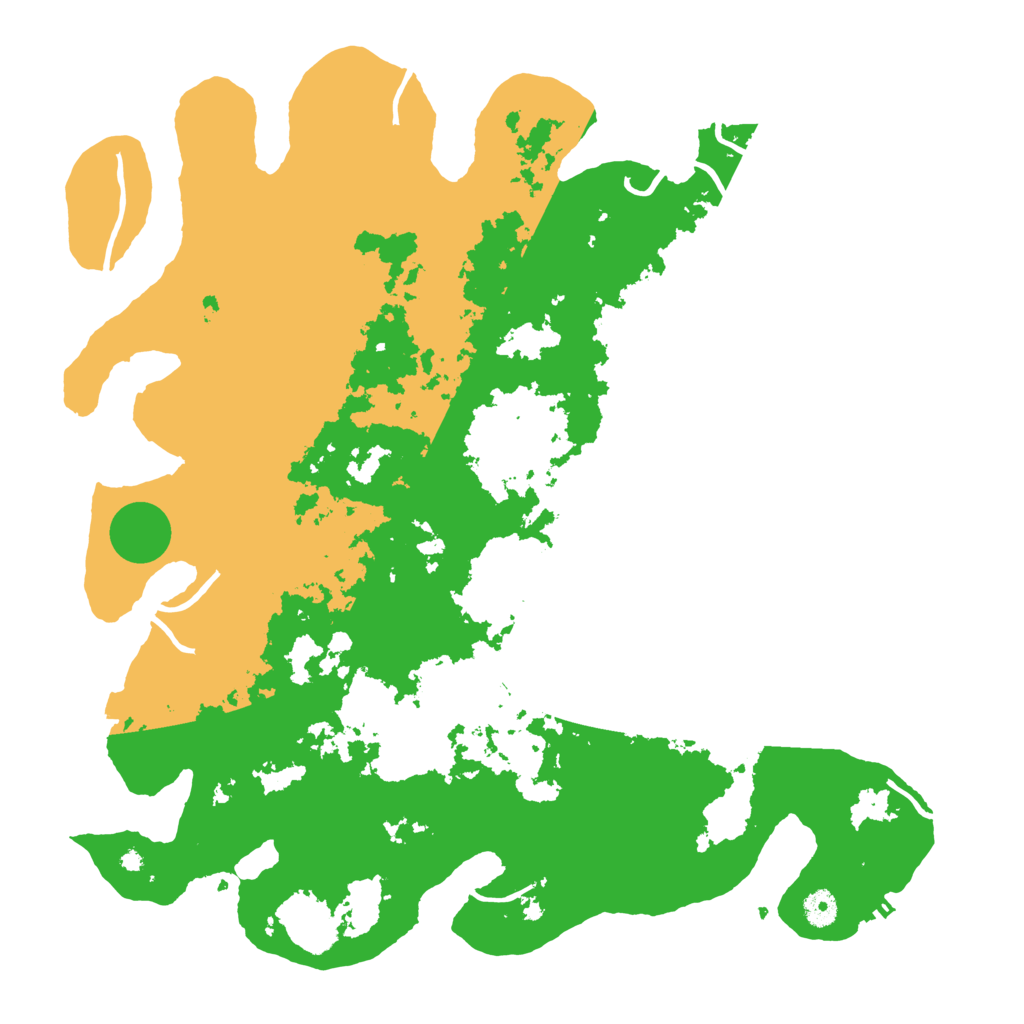 Biome Rust Map: Procedural Map, Size: 4400, Seed: 31532774