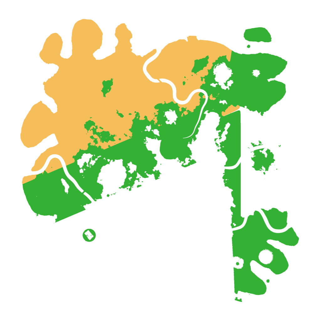 Biome Rust Map: Procedural Map, Size: 3950, Seed: 82441810