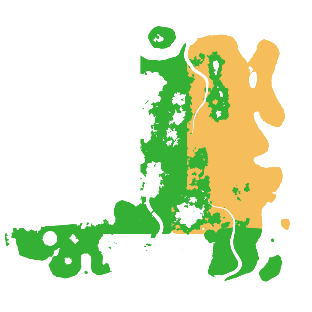 Biome Rust Map: Procedural Map, Size: 3800, Seed: 23614950