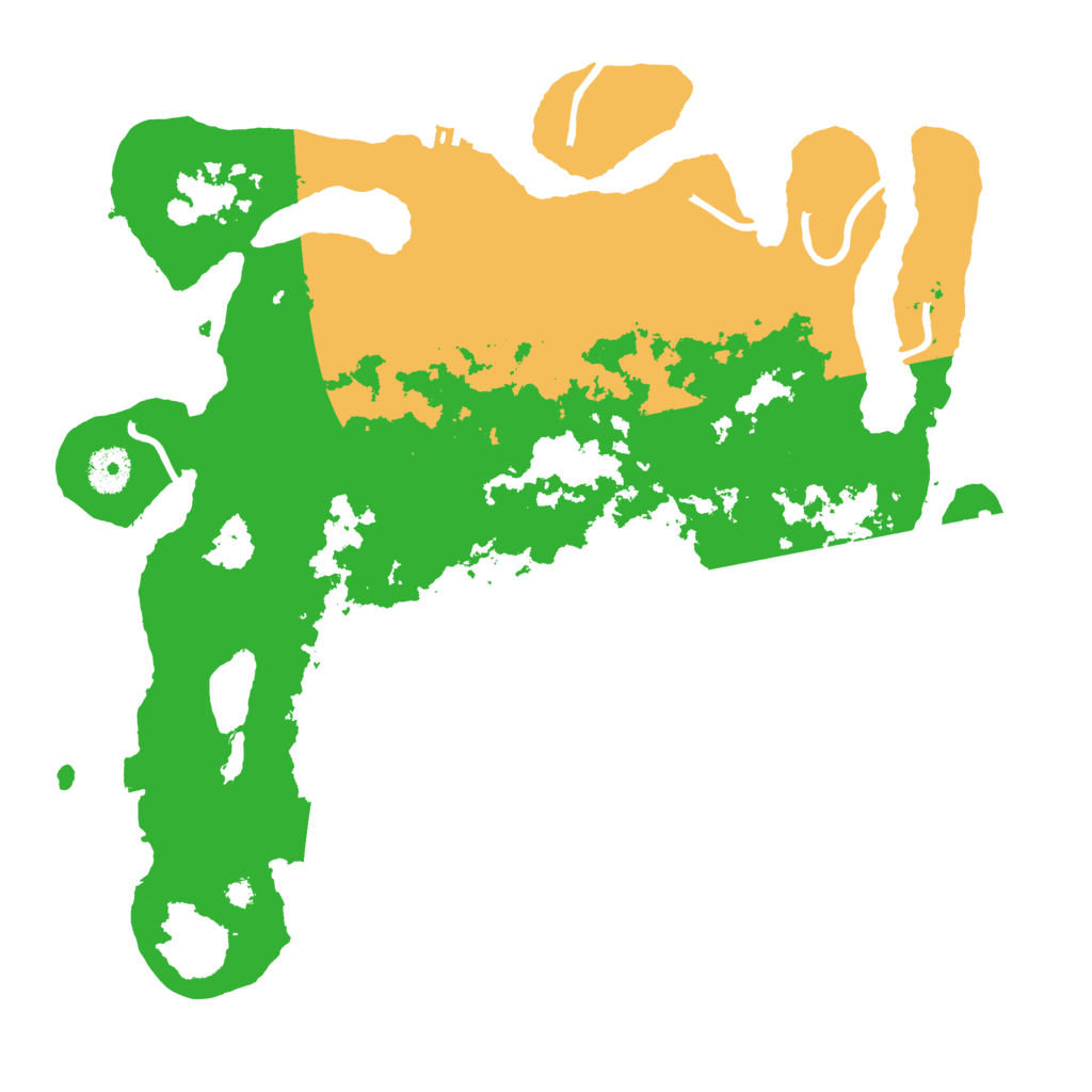 Biome Rust Map: Procedural Map, Size: 3650, Seed: 1936478