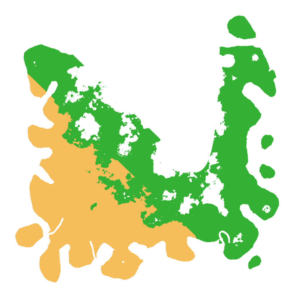 Biome Rust Map: Procedural Map, Size: 4000, Seed: 2001249946