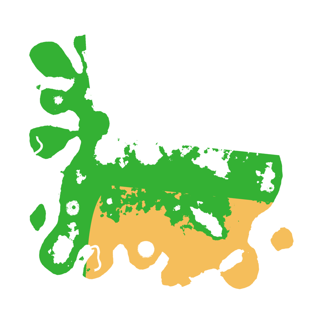 Biome Rust Map: Procedural Map, Size: 3400, Seed: 23219848