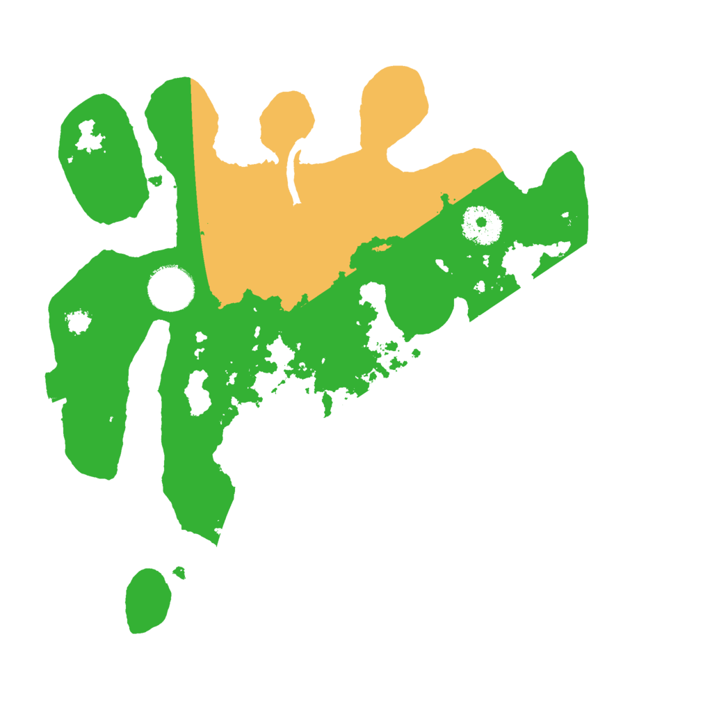 Biome Rust Map: Procedural Map, Size: 2750, Seed: 5114