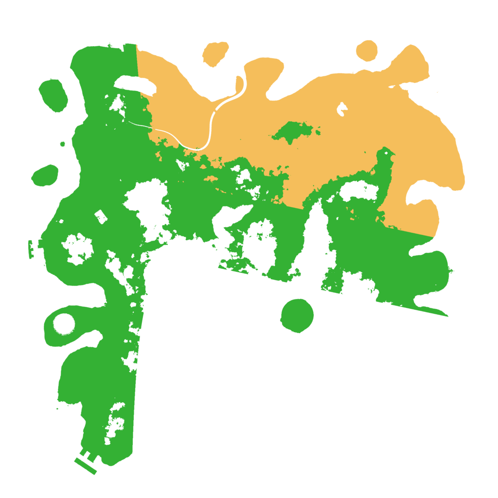 Biome Rust Map: Procedural Map, Size: 4100, Seed: 65312131