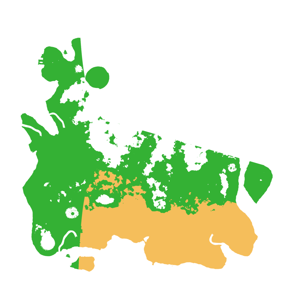 Biome Rust Map: Procedural Map, Size: 3650, Seed: 81913244
