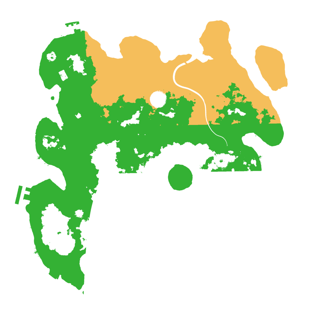 Biome Rust Map: Procedural Map, Size: 3400, Seed: 87587194