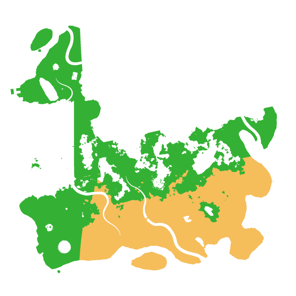 Biome Rust Map: Procedural Map, Size: 4100, Seed: 40351818