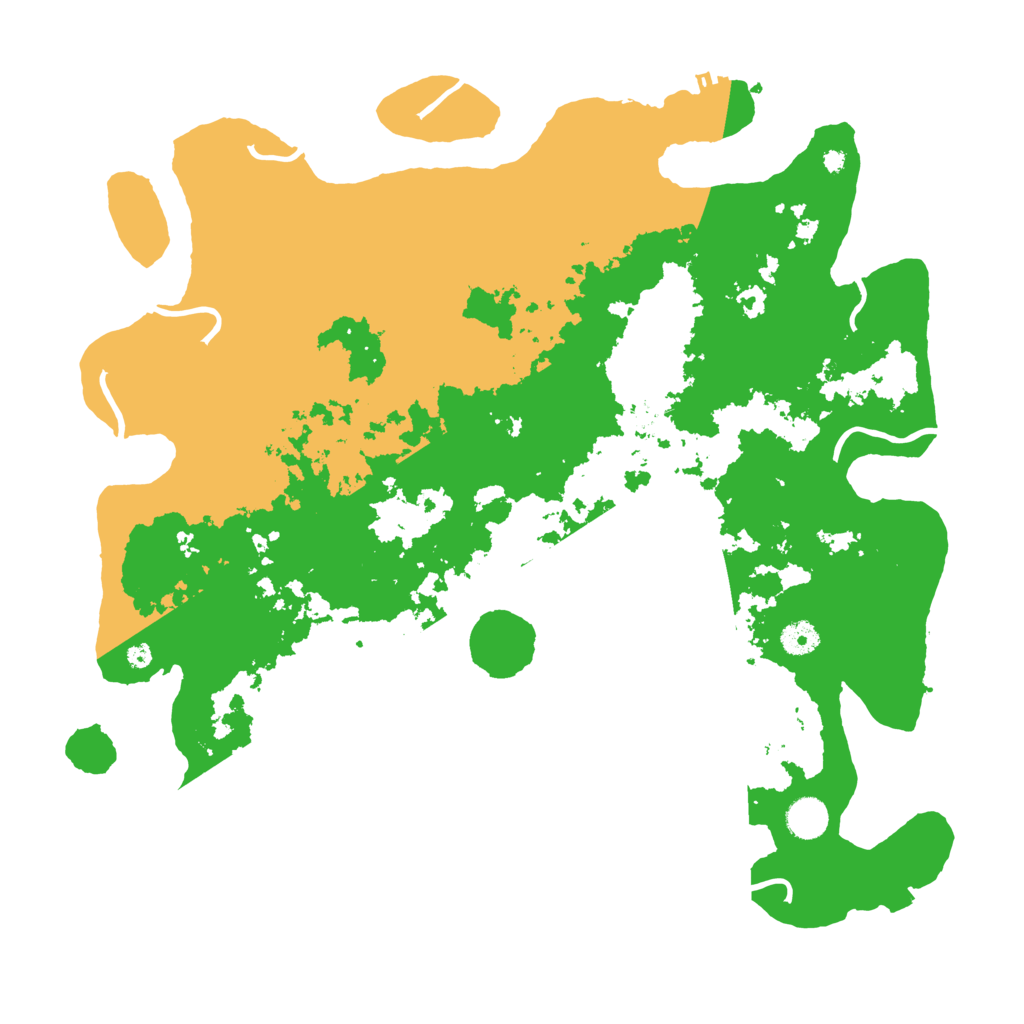 Biome Rust Map: Procedural Map, Size: 4300, Seed: 1114