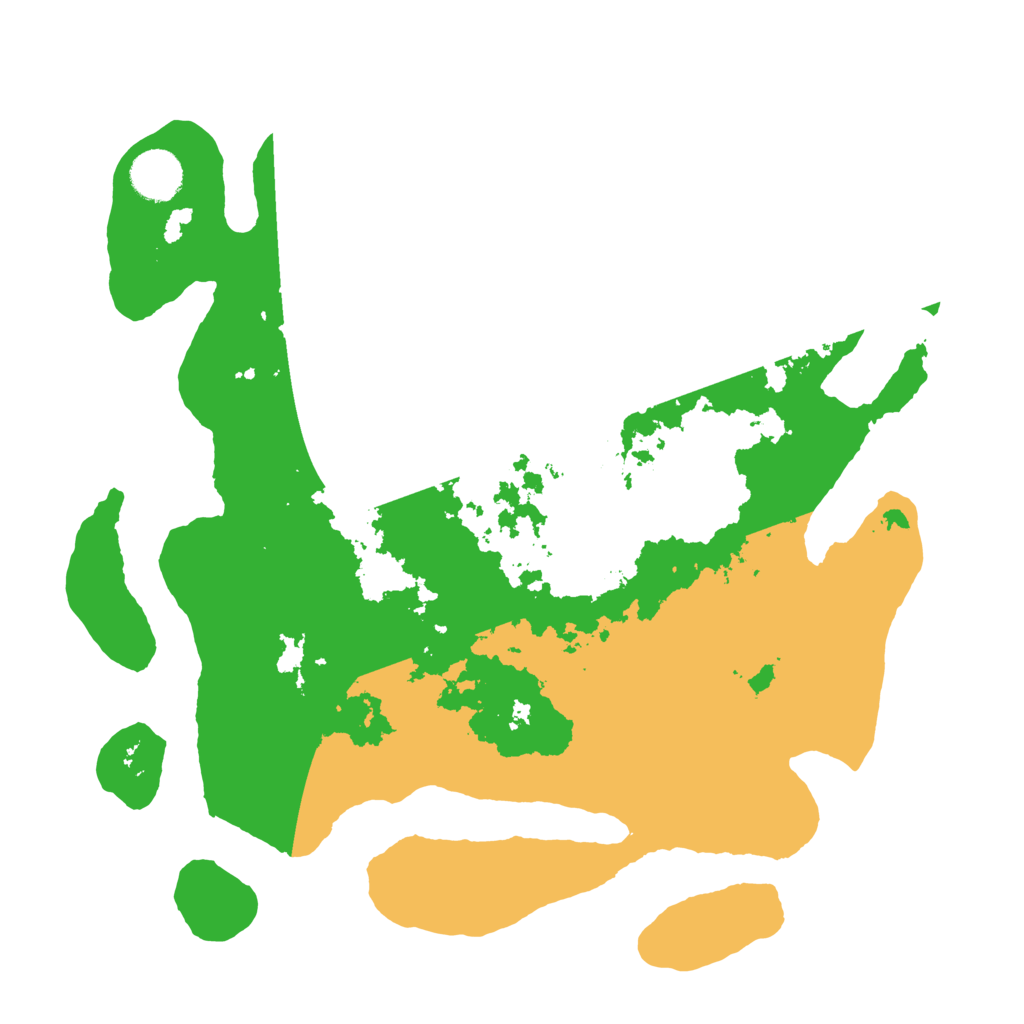 Biome Rust Map: Barren, Size: 3500, Seed: 925719597