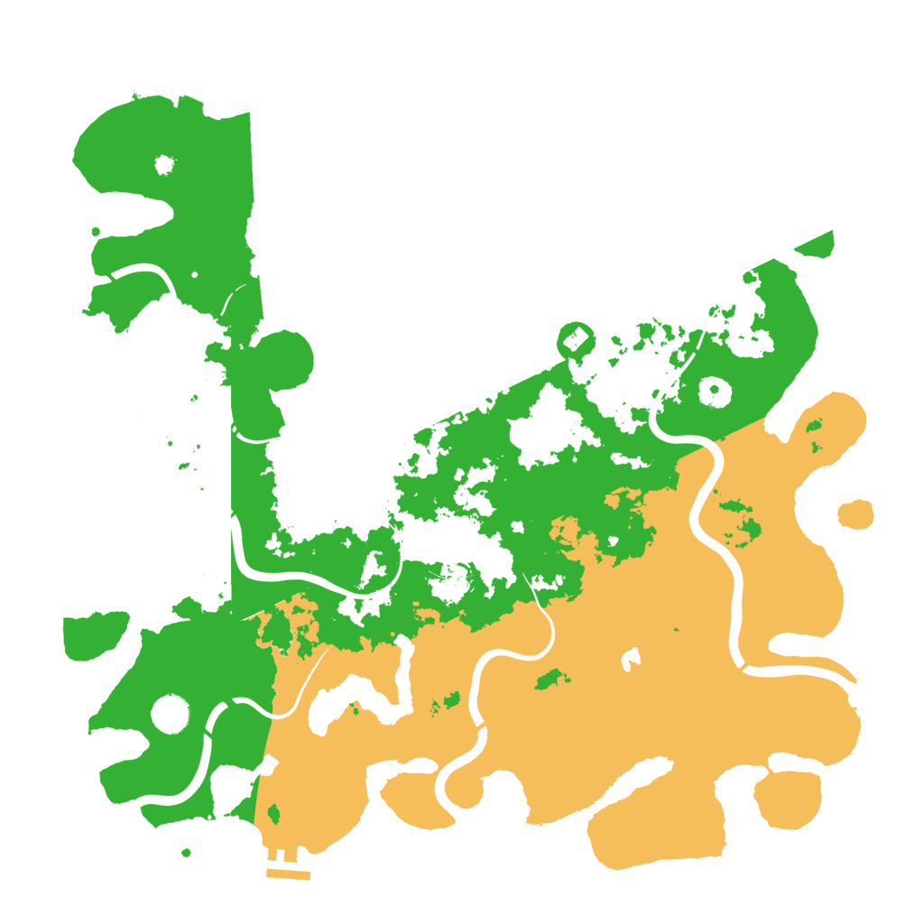 Biome Rust Map: Procedural Map, Size: 4250, Seed: 233749425